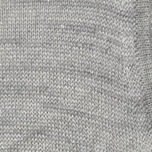 Lane Bryant Fine Merino Wool Sweater Beige Shimmer Pullover V-Neck Spring Work L - Picture 4 of 10